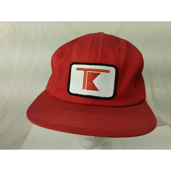 TK oilfield K-Brand Cap Trucker Hat Snapback Baseball Vintage retro 80s - Picture 2 of 9